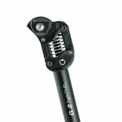 By.schulz GmbH Federsattelstütze BySchulz G.2 Ø 30,9mm, 350mm, Schwarz, Soft 45-65kg