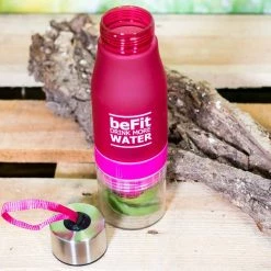 DIVERS Trinkflasche Mit Zitronenpresse & Fruchtbehälter 650ml Pink -Ergon Verkäufe 20191022 105354 00035 1280x1280