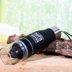 DIVERS Trinkflasche Mit Zitronenpresse & Fruchtbehälter 650ml Schwarz -Ergon Verkäufe 20191023 083124 00015 1280x1280