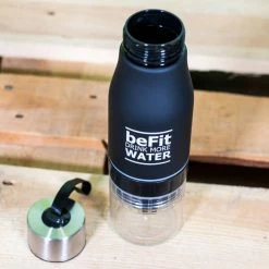 DIVERS Trinkflasche Mit Zitronenpresse & Fruchtbehälter 650ml Schwarz -Ergon Verkäufe 20191023 083153 00017 1280x1280