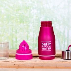 DIVERS Trinkflasche Mit Zitronenpresse & Fruchtbehälter 650ml Pink -Ergon Verkäufe 20191023 083539 00038 1280x1280