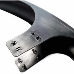Mudhugger Schutzblech Gravel Vorne - Kompatibel Mit 700c Und 650b Rädern Bis Zu 50mm Breite Reifen -Ergon Verkäufe Mudhugger Front Gravel Hugger Mudguard Clip on Mudguards Black MMU06 03 1280x1280